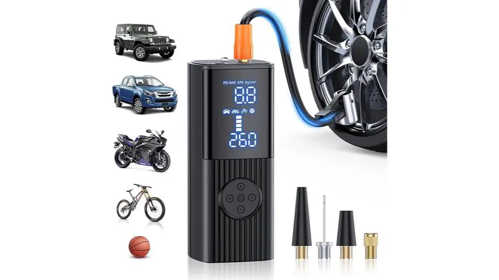 portable air compressor inflator