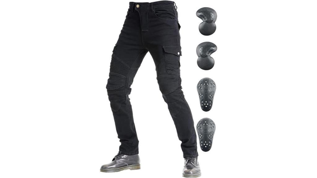 protective denim motorcycle pants