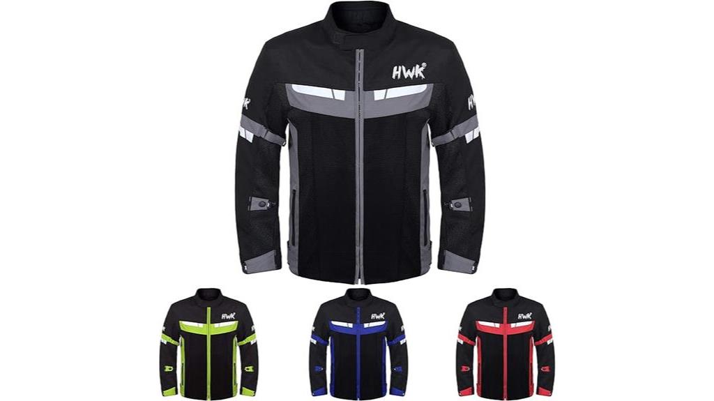 protective mesh motorcycle jacket