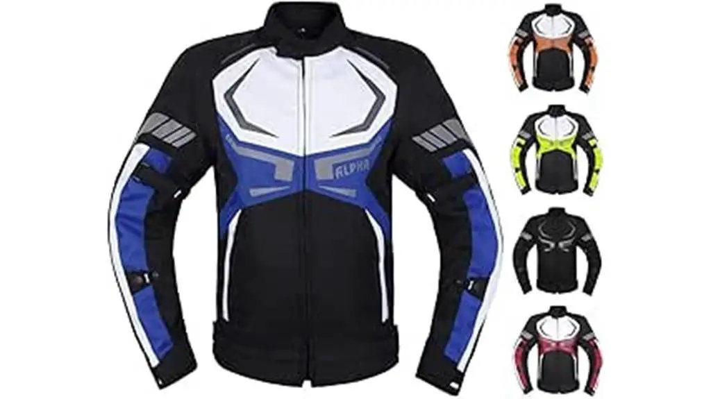 protective motorcycle jacket details