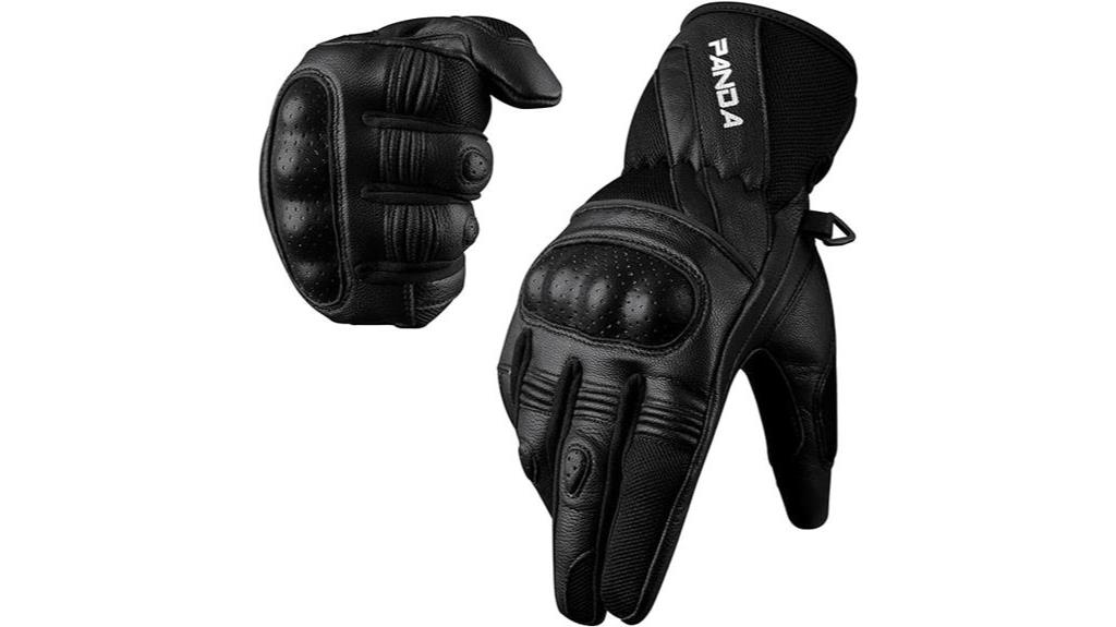 protective touchscreen motorbike gloves