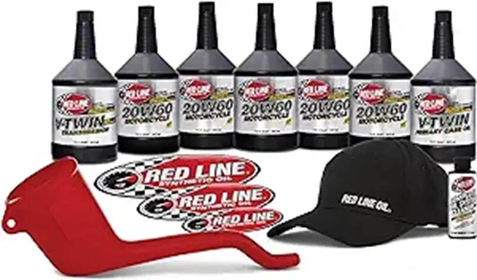 red line v twin oil