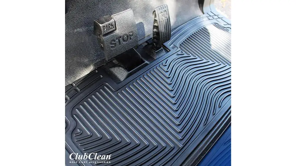 shield club golf mat