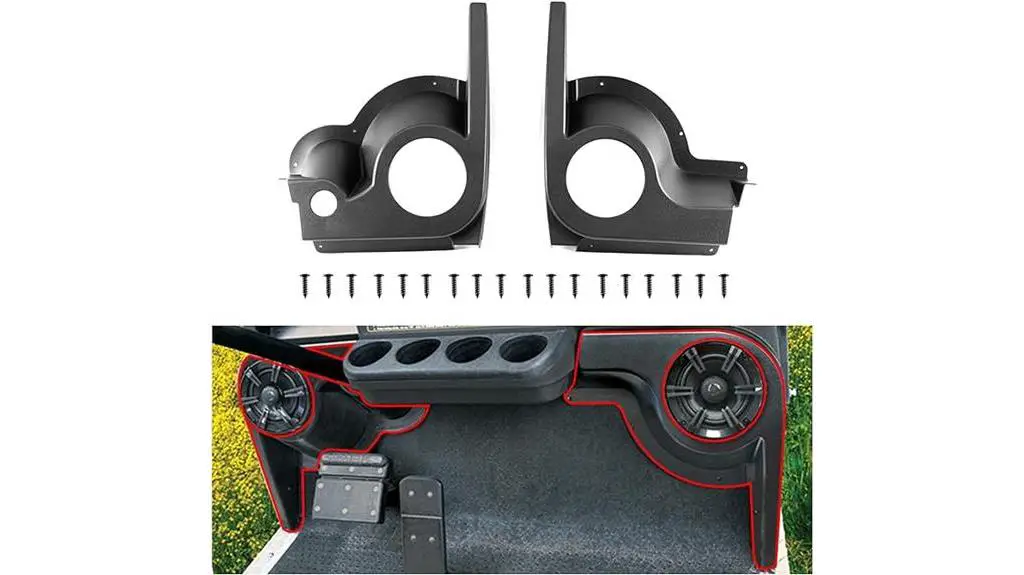 speaker pods for golf cart