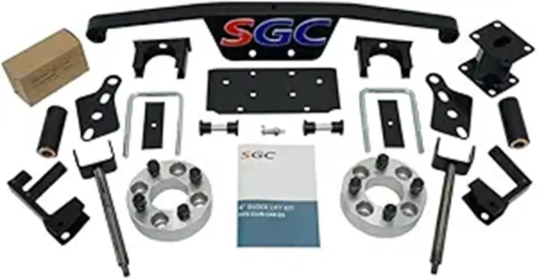 spindle extension lift kit