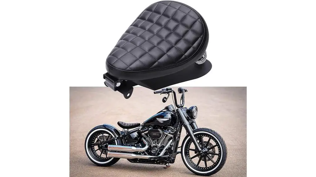 sportster solo seat black