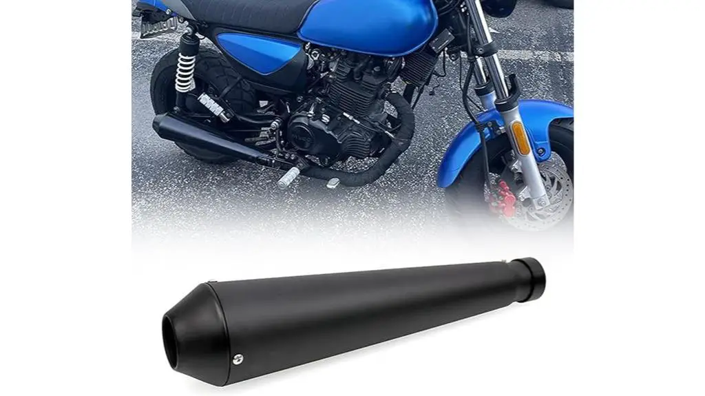 stainless steel motorcycle muffler