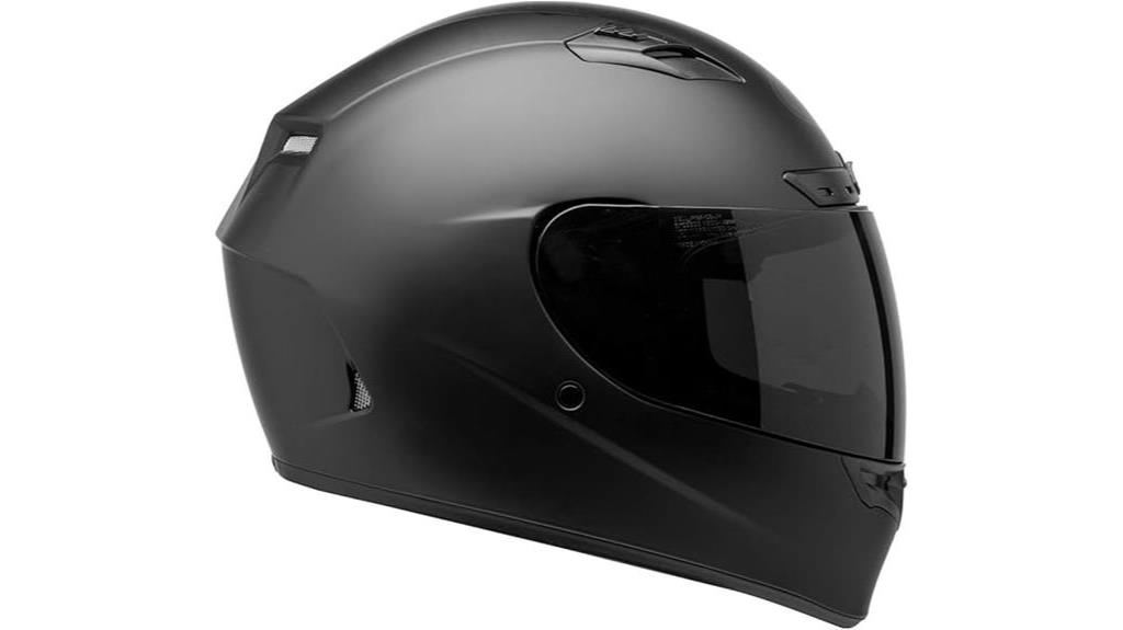 stylish full face black helmet