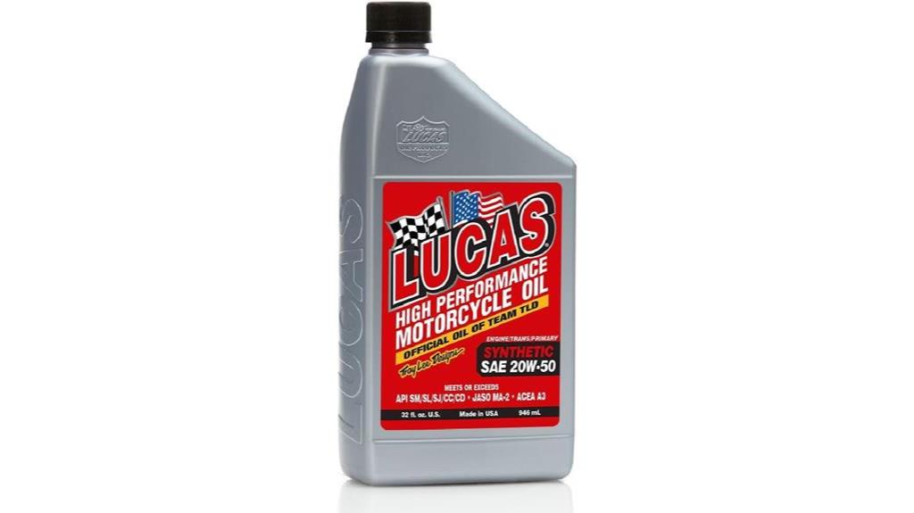 synthetic motorcycle oil quart