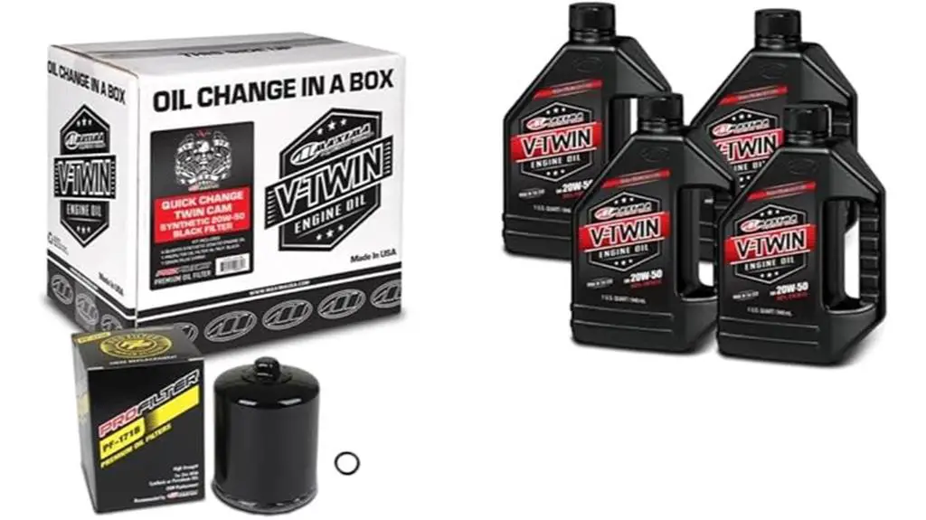 synthetic v twin oil kit