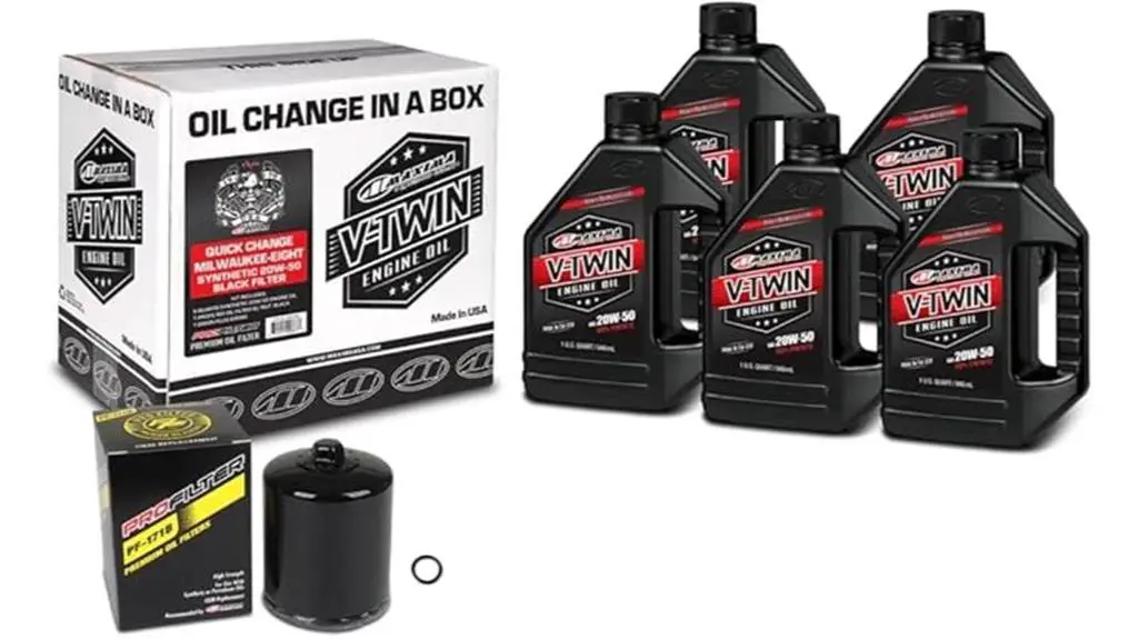 synthetic v twin oil kit