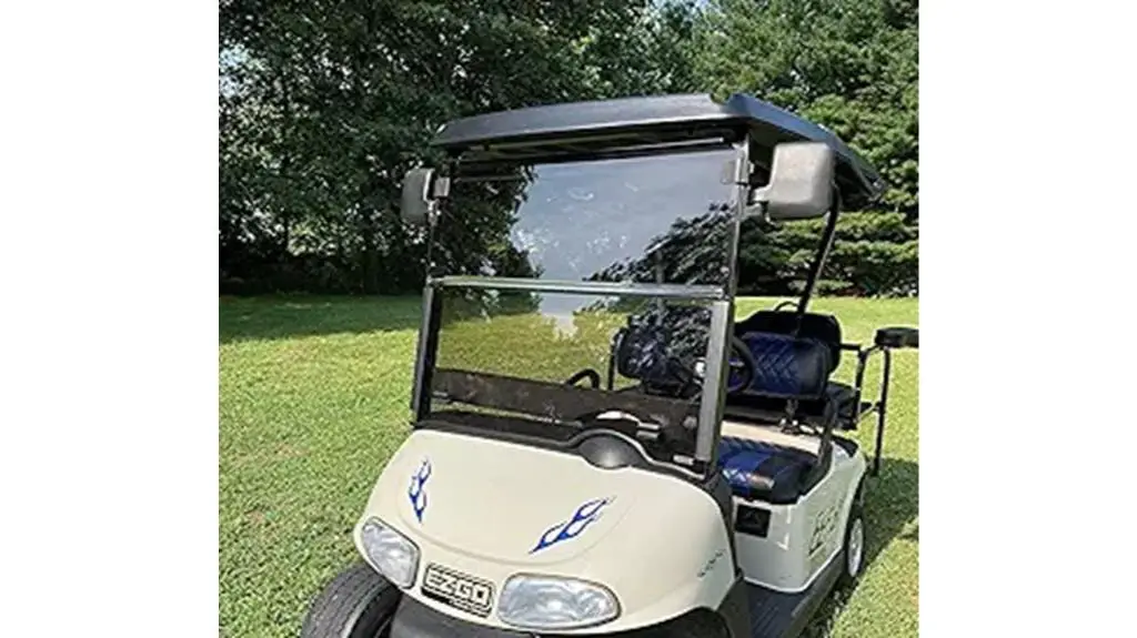 tinted windshield for ezgo