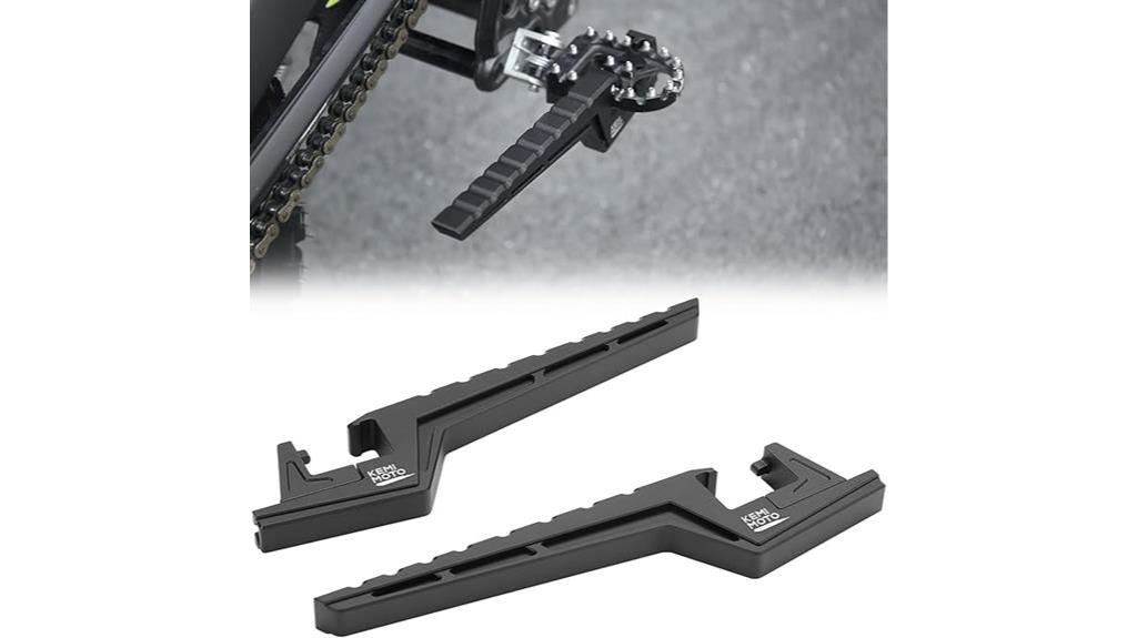 universal motorcycle passenger footpegs