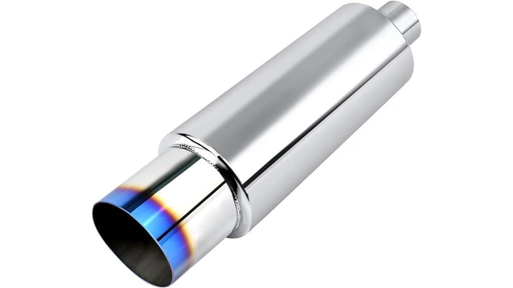 universal stainless steel muffler