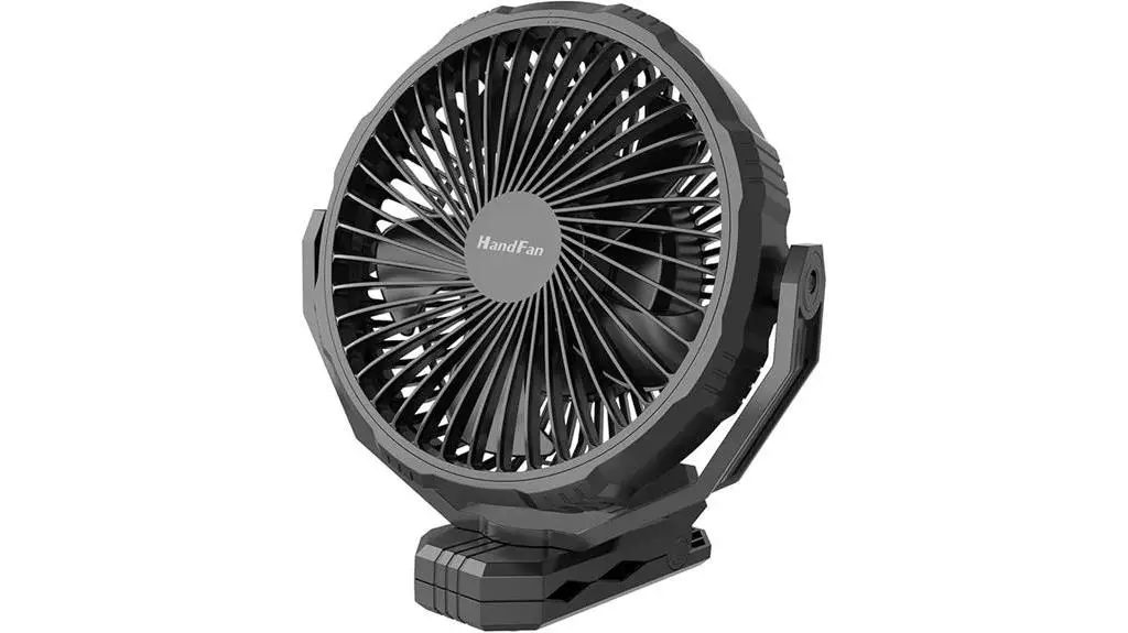 upgraded golf cart fan