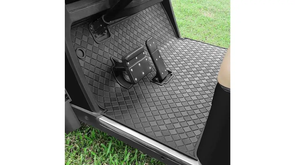 upgraded non slip golf mat