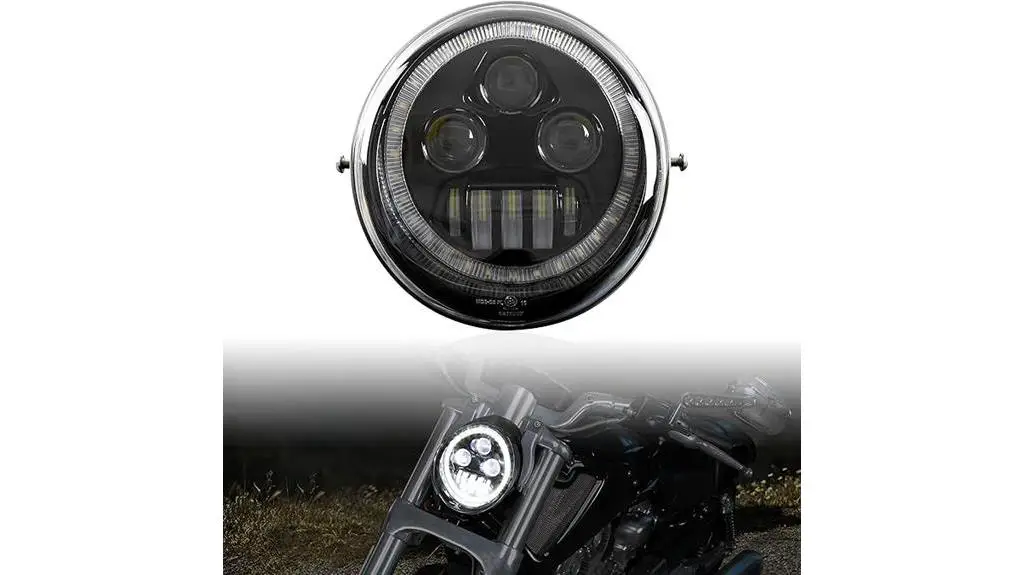 v rod halo led headlight