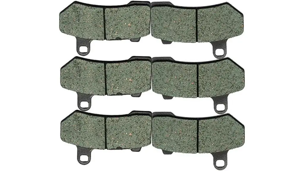 v rod muscle brake pads