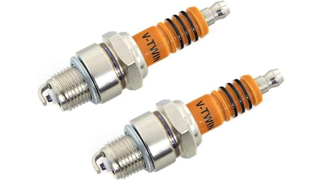 v twin spark plugs harley