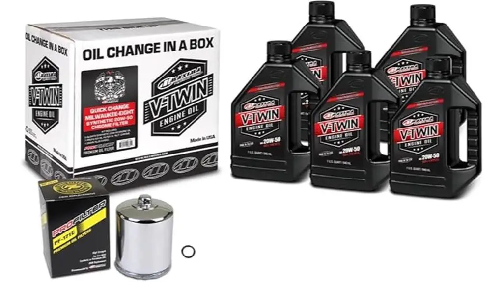 v twin synthetic change kit