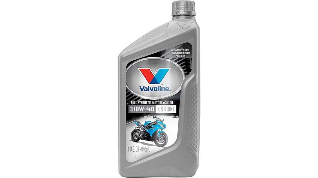 valvoline synthetic motorcycle oil