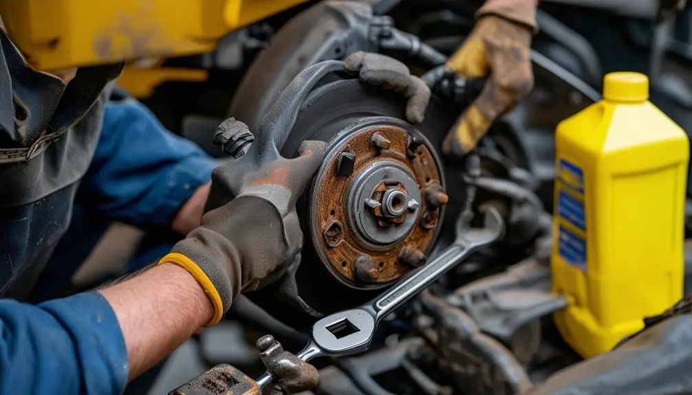 vehicle brake maintenance required