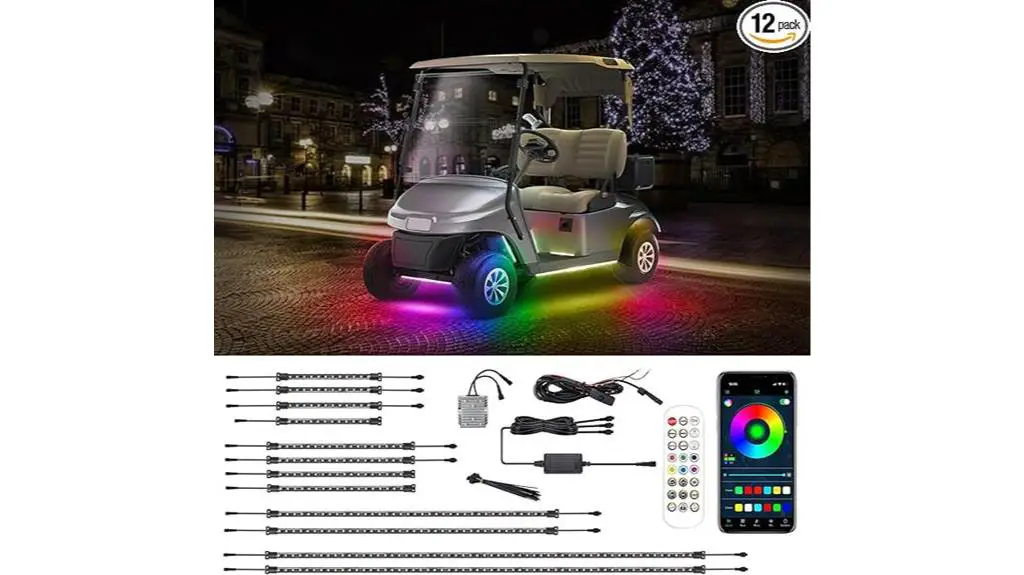 waterproof led golf cart lights