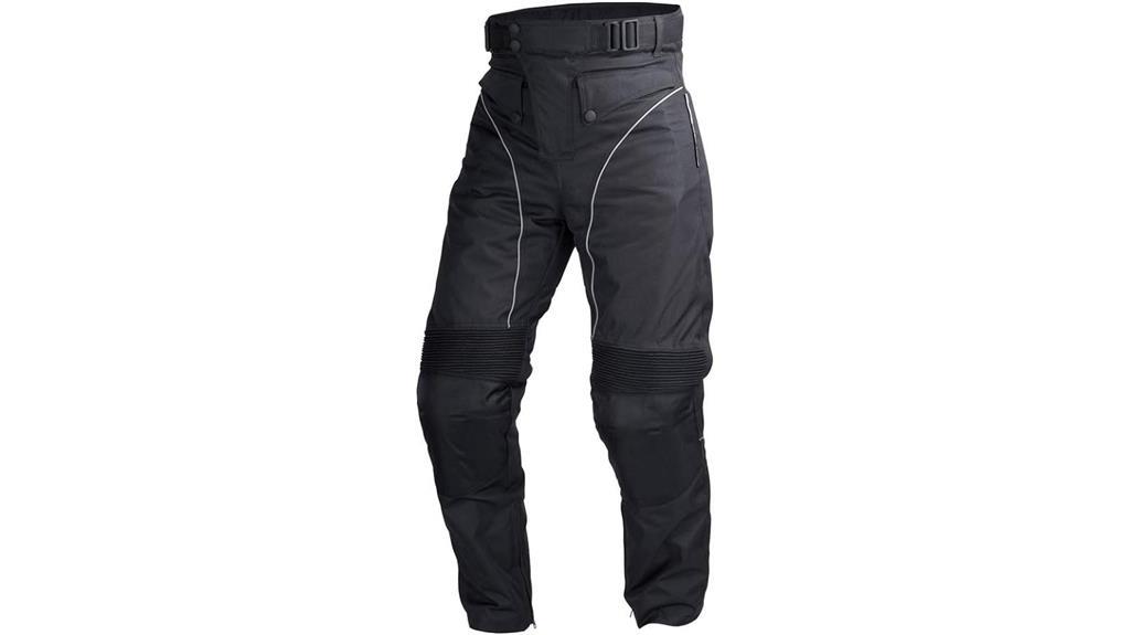 waterproof motorcycle overpants with armor