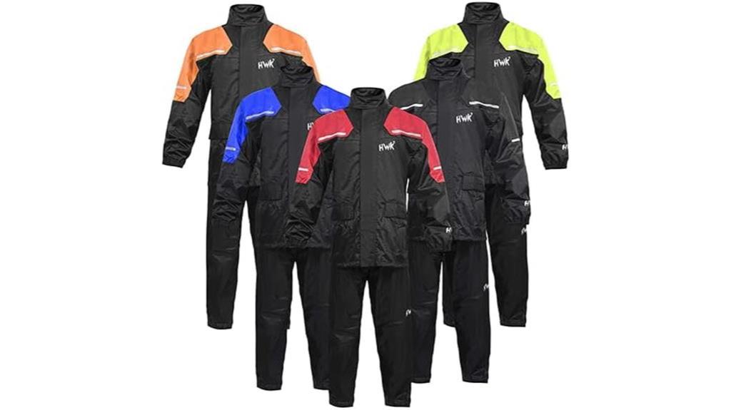 waterproof motorcycle rain gear