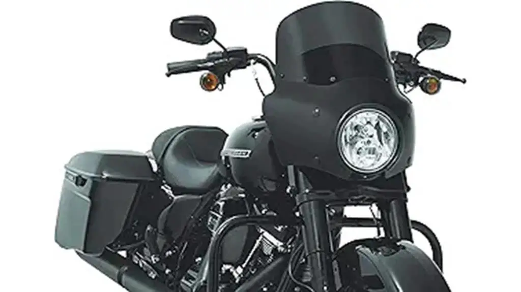 windshield for motorcycle riders