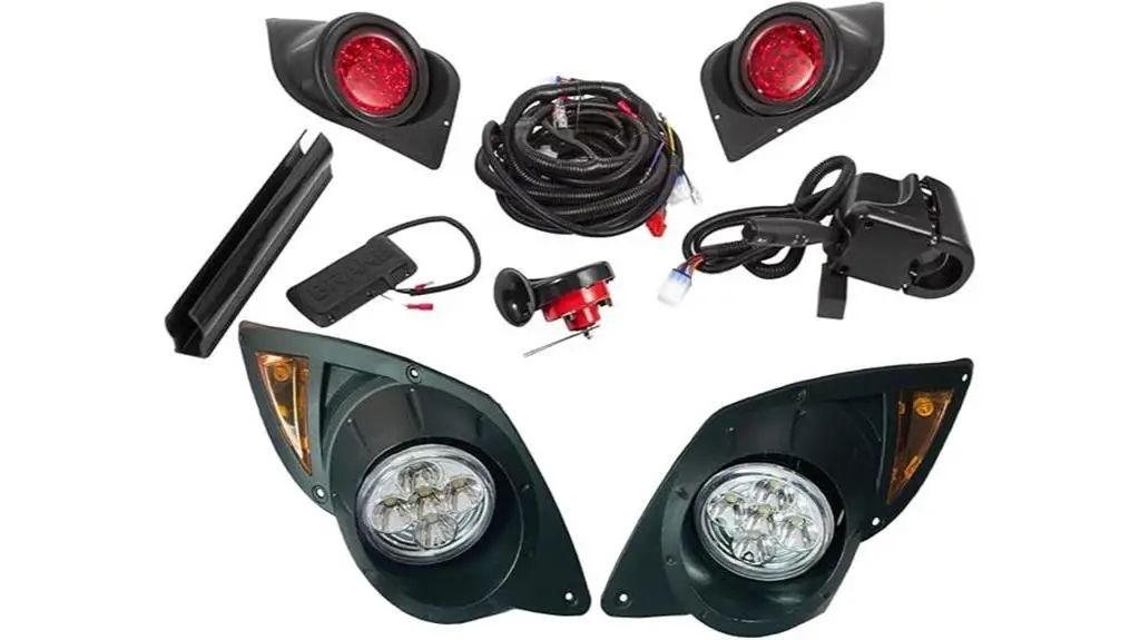 yamaha g29 golf cart lighting