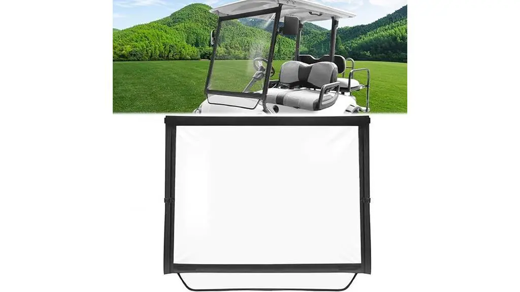 yamaha g29 golf cart windshield