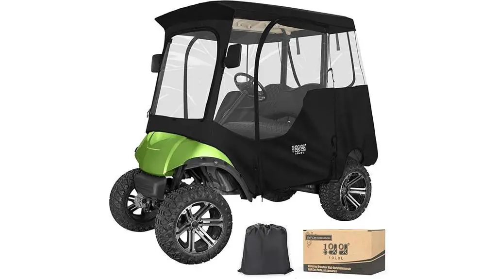 yamaha golf cart enclosure