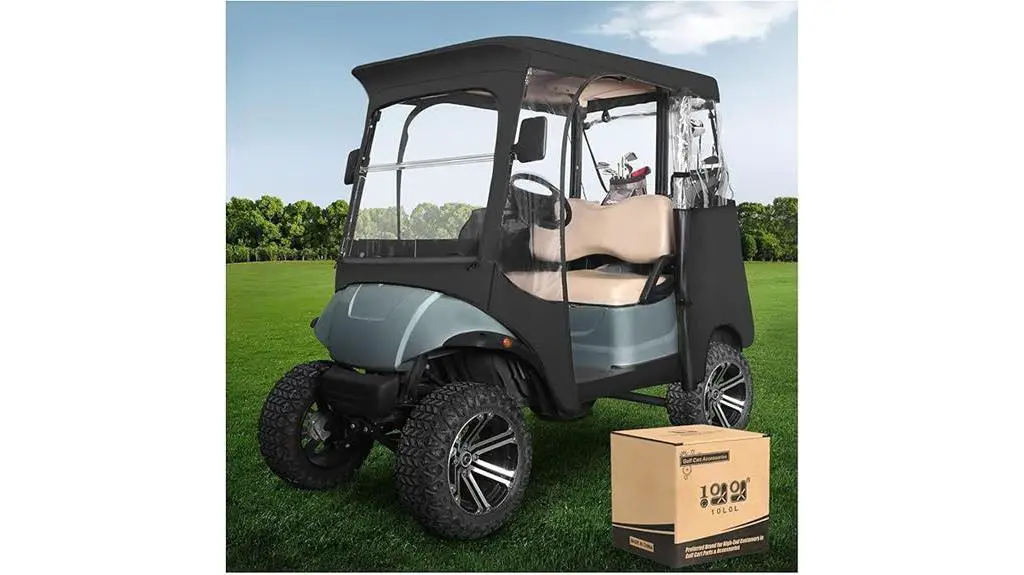 yamaha golf cart enclosure