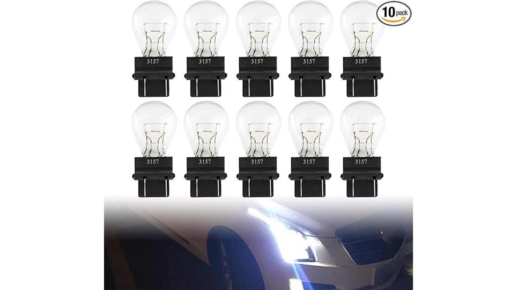 10 pcs 3157 brake bulbs