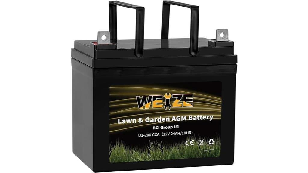 12v agm battery 200cca