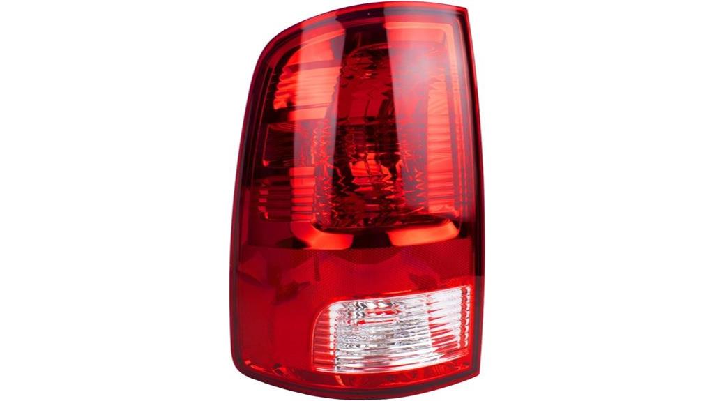 2009 2018 dodge ram tail light