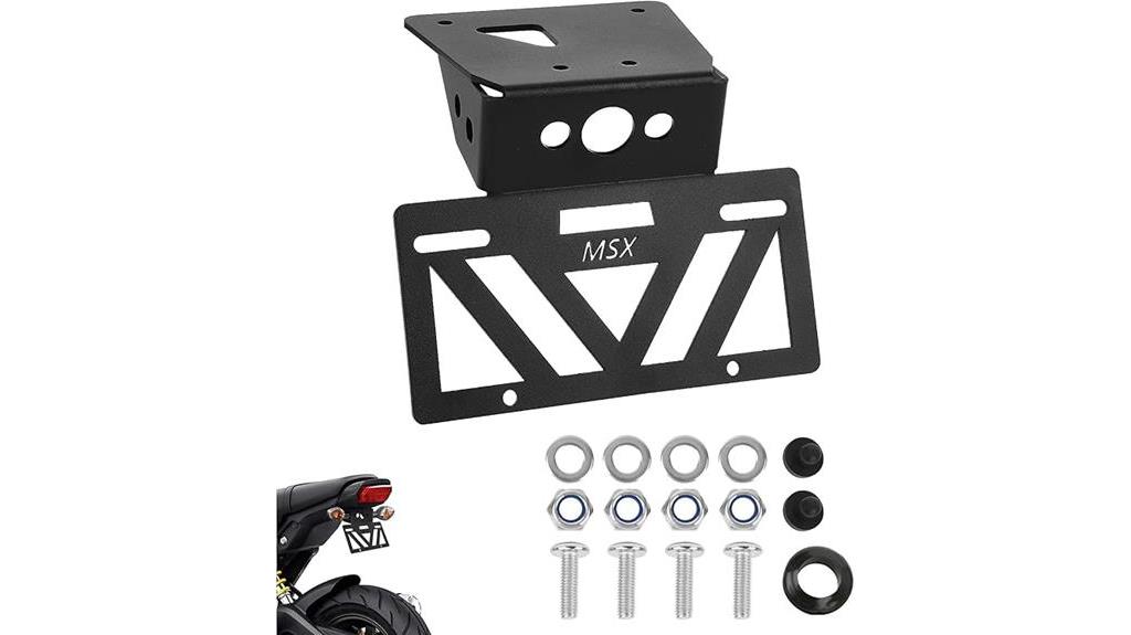 2024 grom license plate mount