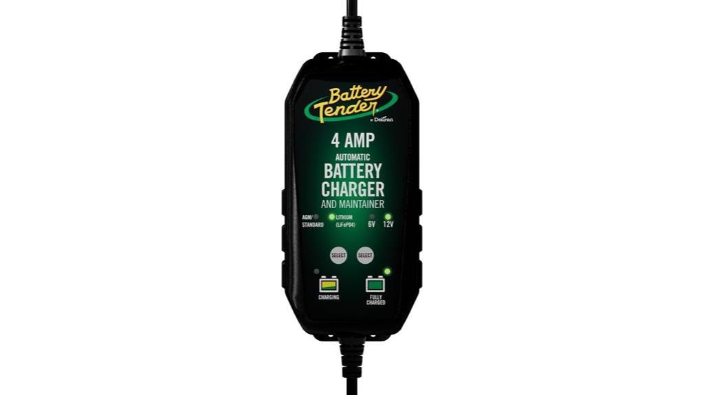 4 amp battery charger maintainer