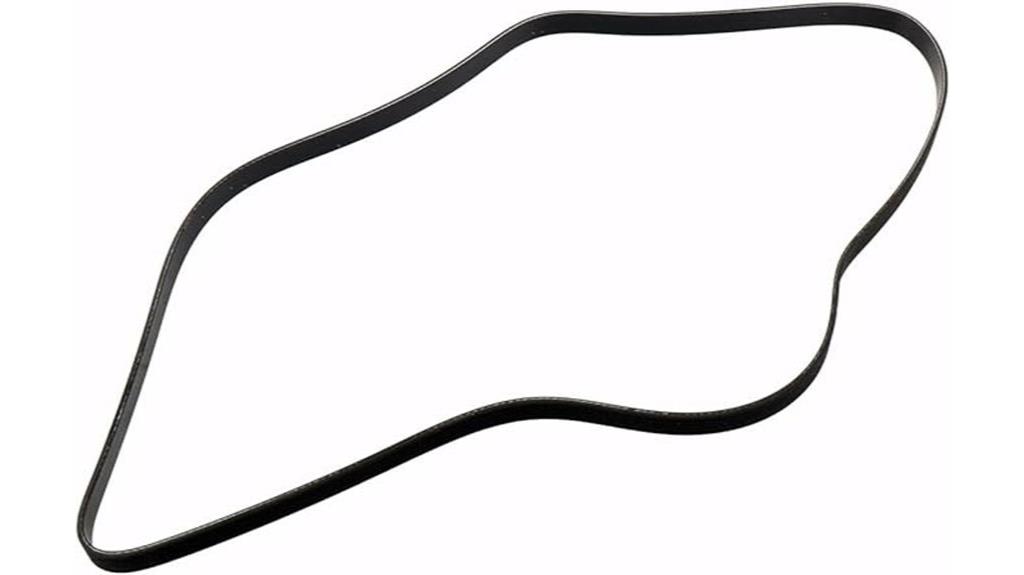 acdelco serpentine belt black