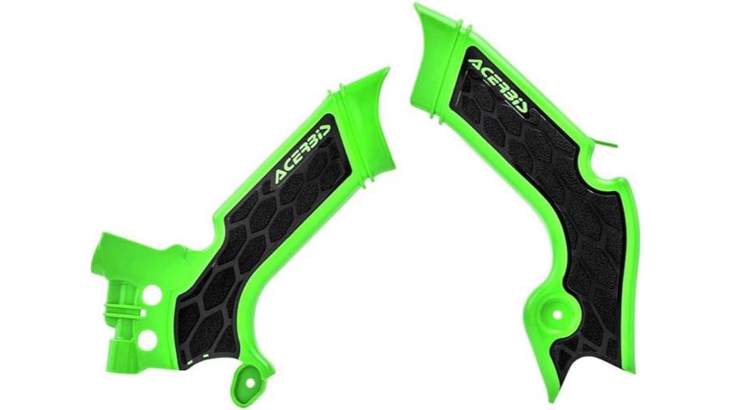 acerbis frame guard green black