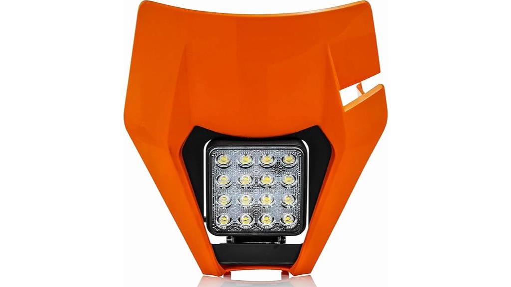 acerbis vsl headlight orange