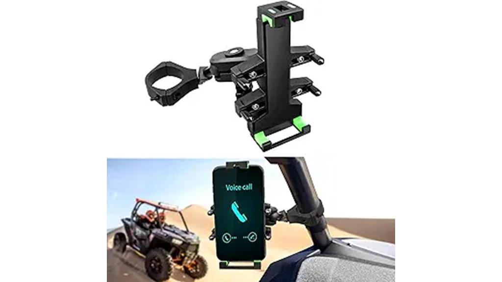 adjustable atv utv phone mount