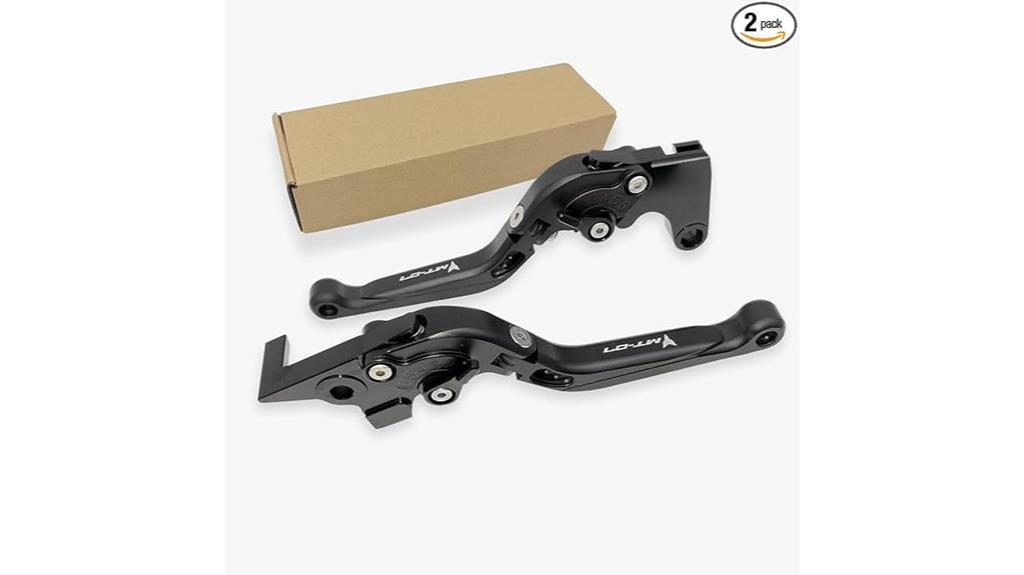 adjustable black brake levers