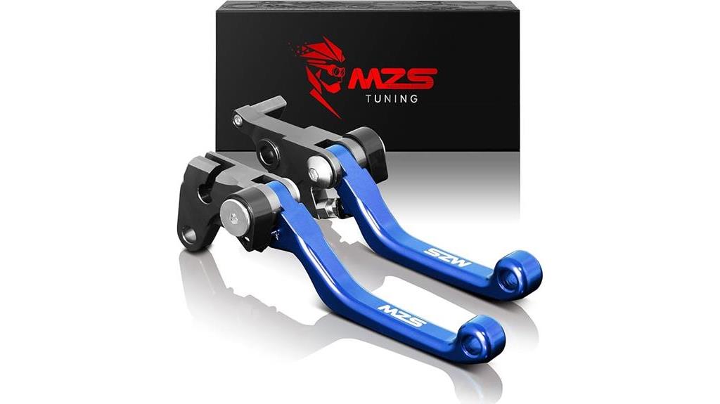 adjustable cnc blue levers