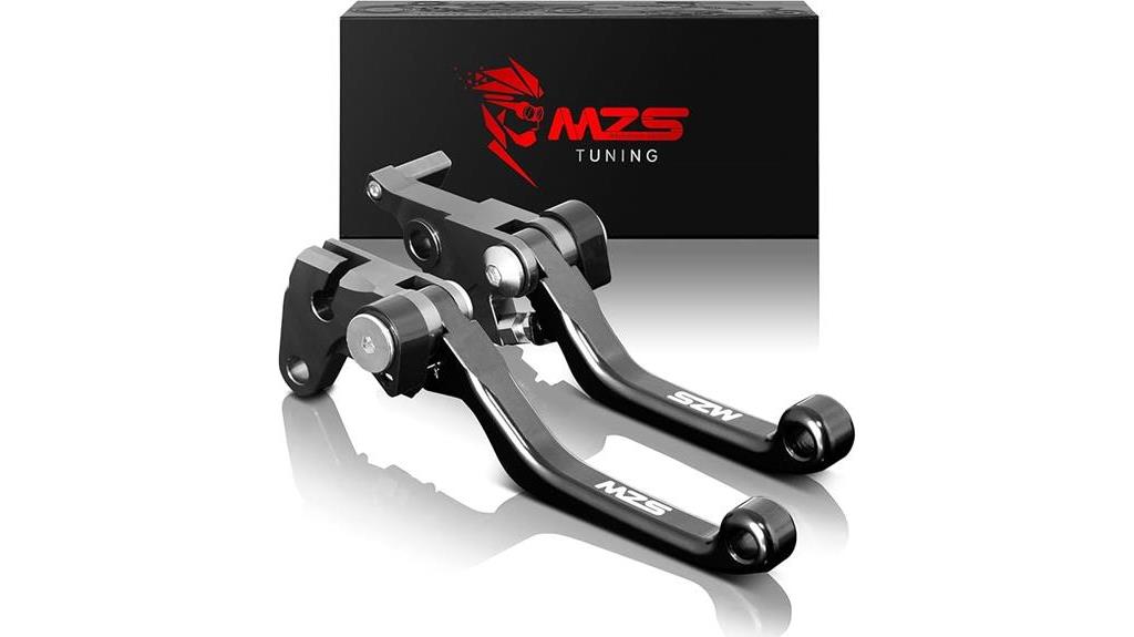 adjustable cnc dirt bike levers