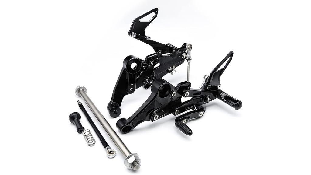 adjustable cnc motorcycle rearsets