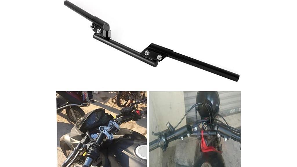 adjustable detachable motorcycle handlebars