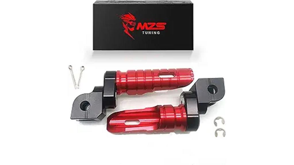 adjustable motorcycle foot pegs