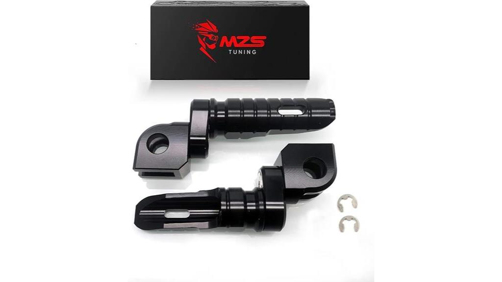 adjustable motorcycle foot pegs